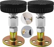 2 Pack Adjustable Headboard Stoppers,Anti Shake Bed Wall Stopper,Telescopic Supp