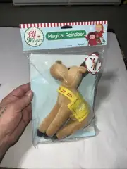 VTG TIMELESS CHRISTMAS TRADITION ELF MAGIC MAGICAL REINDEER PLUSH