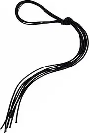 Free Size Elastic Hair Band/Hair Tie/Long String Band 4mm (1m Length x 3) Comes with 3 Hair Strings (Black)