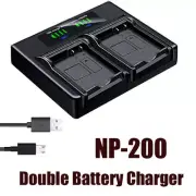 USB Battery Charger For KONICA MINOLTA NP-200 DiMAGE X DiMAGE Xg Xi Xt Xt Biz