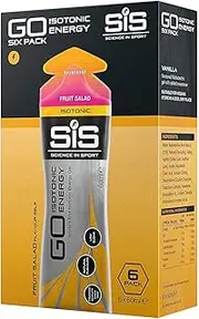 SIS GO Isotonic Energy Gels Fruit Salad 60ml (6 Pack)