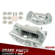 Front Left + Right Brake Calipers w/Bracket For Ford F-150 2012-2016 2.7L 3.5L (for: Ford)