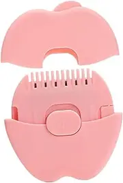 SHERCHPRY Hair Trimmer Comb for Manual Razor Comb Hair Cutting Tool to Use Apple Shaped Design for Women No Electricity Required