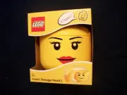 LEGO ICONIC STORAGE HEAD L Large 10" tall 8" diameter New In Box