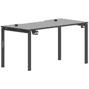 Typhoon Strike Fixed Height Gaming Desk 1800mm Black