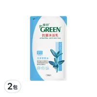 在飛比找Coupang 酷澎優惠-GREEN 綠的 抗菌沐浴乳補充包 百里香精油