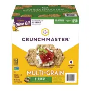 Crunch Master 5 Seed Multi-Grain Cracker with Olive Oil (10 oz., 2 pk.)