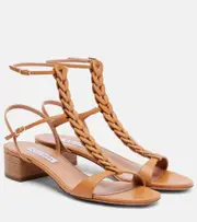 [Aquazzura] Aquazzura Destiny 35 gladiator sandals AU 7 brown