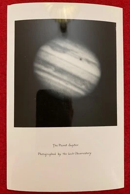POST CARD OF THE PLANET JUPITER PHOTOGRAPHED BY THE LICK OBSERVATORY REAL PHOTO