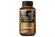 GO Healthy Go Grape Seed 60000mg 120 Vege Capsules