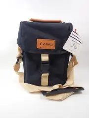Canon Camera Shoulder Gadget Bag - 1310BK - Black Canvas w/Adjustable Strap -NEW