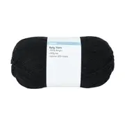 8 Ply Classic Acrylic Yarn - Black