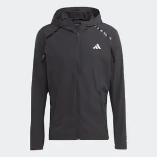 【adidas 愛迪達】adidas 男連帽運動外套 KAORACER IB8264