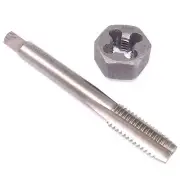 US Stock HSS M10 x 1.5mm Tap & 10x1.5mm Hexagon Die Metric Thread Right Hand Set
