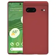 MCC Google Pixel 7a 5G Soft Liquid Silicone Shockproof Case Cover [Wine]