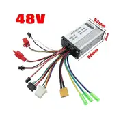 48v 500w Motor Controller+mr-100 Lcd Display Dashboard Meter For Electric Silver Black