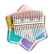 Acrylic kalimba 17 21 key thumb piano music keyboard beginner Spot goods