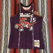 New Mitchell & Ness Vince Carter Jersey Men’s Size Medium Swingman Alternate