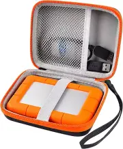 Case Compatible with Lacie Rugged Mini 1TB/ 2TB/ 4TB/ 5TB External Hard Drive Po