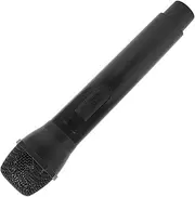 Simulated Prop Mic for Karaoke Dance Shows Practice Microphone Prop for for Stage Performances, Photography Props, Children Toys, Parties (Black)