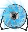 20 Inch Floor FanHigh Velocity Fan with 3 SpeedsAdjustable Tilting HeadHeavy Dut