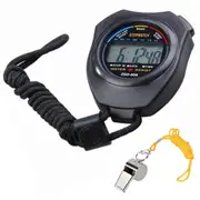 Stopwatch|Zsd-808 Stopwatch - Black + Whistle