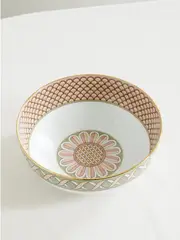 [La DoubleJ] La DoubleJ - Odysseus Gold-plated Porcelain Serving Bowl - Pink - One size One size Pink