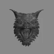 Howling American Werewolf custom head for Marvel Legends & other action figures