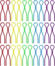5 Colors Plastic Bobbin Thread Holders Thread Buddies Bobbin Clips Clamps for Bo