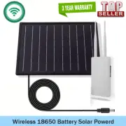 4G Router WIFI Wireless Outdoor 18650 Battery Solar Powerd 12V1A Solar IP Camera