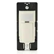 DOS02-1LT Motion Sensor Light Switch, Motion Activated, Auto-On/Auto-Off or M...