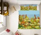3D Garden 3855NA Bed Pillowcases Quilt Cover Duvet Allan P. Friedlander Fay