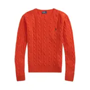 [Ralph Lauren] Ralph Lauren Cable-knit Sweater L ORANGE