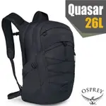 【OSPREY】QUASAR 26 專業輕量多功能後背包/雙肩包.日用通勤電腦書包_黑 R