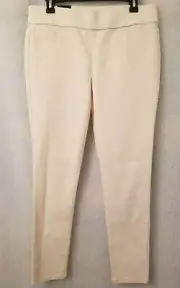 Chaps Womens Jeggings Jeans Pants Size 10 Ivory Ankle NEW
