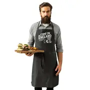Come On England Football - Funny Novelty Kitchen Adult Apron