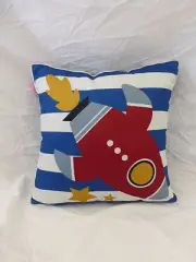 Space Shuttle Rocket Decorative Pillow 16" x 16" New