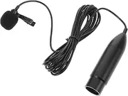 Yardwe Realistic Sound 48v XLR Condenser Lapel Clip Microphone XLR Microphone for Live Streaming