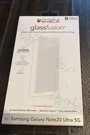 ZAGG Glass Fusion+ Screen Protector for Samsung Note 20 Ultra 5G - Clear - NEW