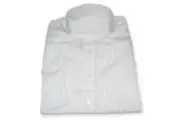 COOLMAX KING SHOW SHIRT Tailored Sportsman LS SILVER WHITE STRIPE Ladies Size 6