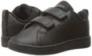 Toddler adidas VS Advantage Clean CMF AW4891 Black Hook & Loop New 100% Original