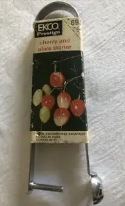 Ekco Prestige Cherry & Olive Stoner ~ New In Original Packaging ~ Belgium