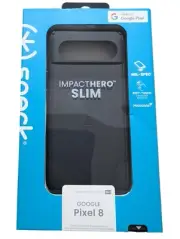 Q6. Speck - ImpactHero Slim Case for Google Pixel 8 - Black