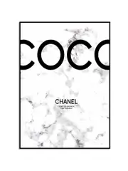[Namly Design] Poster - Coco Chanel Marble