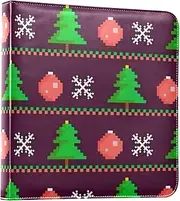 Red and Green Christmas Tree Photo Albums Photo Books Self Adhesive College Photo Album Family Albums For Photos 4x6, 5x7, 6x8 Photos