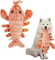 Generic Floppy Lobster Interactive Dog Toy, Orange, USB-Rechargeable Wiggly Lobster Dog Toy for Indoor & Outdoor Play, Exercise & Mental Health, Small Dogs
