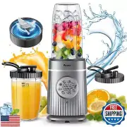 VEWIOR Smoothie Blender, 1500W Personal Blender for Shakes and Smoothies with