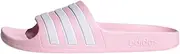 [adidas] Sportswear Adilette Aqua Kids' Slides, Core Black/Cloud White/Core Black, 2 US