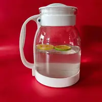 在飛比找樂天市場購物網優惠-家用冷水壺2000ML玻璃耐高溫涼白開大容量水壺