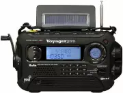 New KA600 Voyager Pro Solar Weather Alert Multiband Radio w/RDS & USB AC Adapter